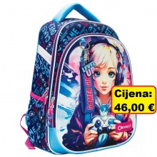 Ruksak školski anatomski lagan XT Gamer Girl 26